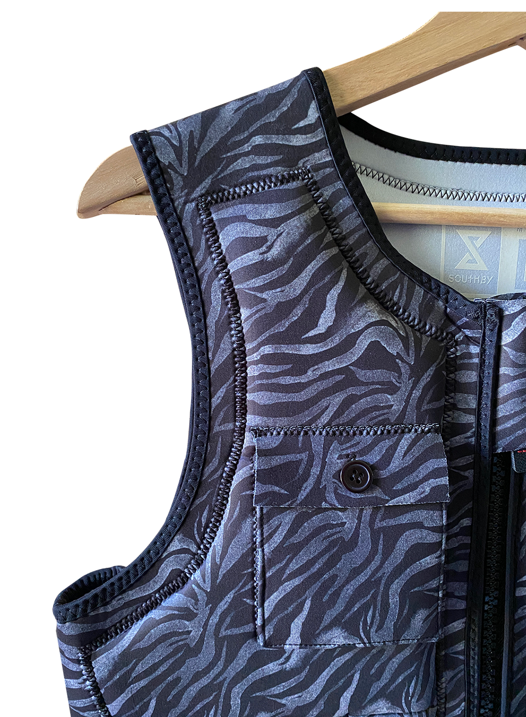 Hell Awaits Preston Impact Vest - Zebra Dark